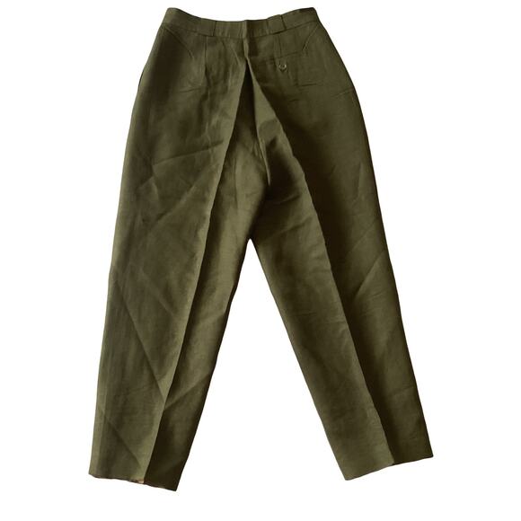 Vintage Collectible Gold Linen Pants - Picture 5 of 5